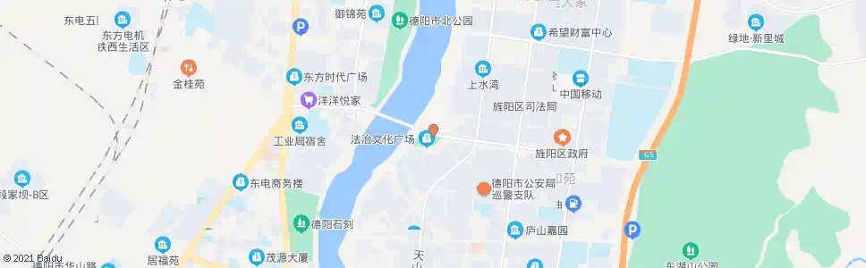 德阳黄河大桥东_公交站地图_德阳公交_妙搜公交查询2025