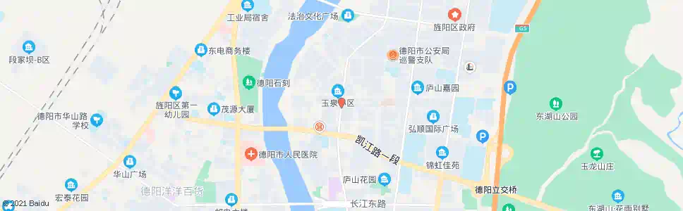 德阳玉泉小区_公交站地图_德阳公交_妙搜公交查询2025