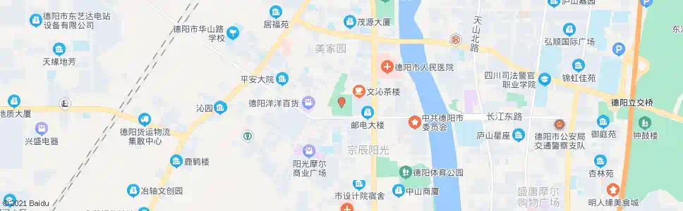 德阳喷泉广场_公交站地图_德阳公交_妙搜公交查询2025