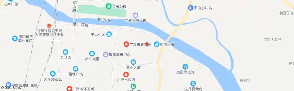 德阳盛世蜀景_公交站地图_德阳公交_妙搜公交查询2025