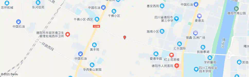 德阳二重厂南门_公交站地图_德阳公交_妙搜公交查询2025