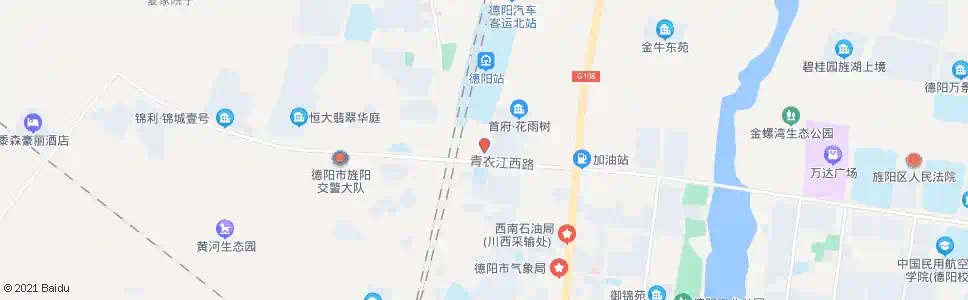 德阳青衣江立交北_公交站地图_德阳公交_妙搜公交查询2025