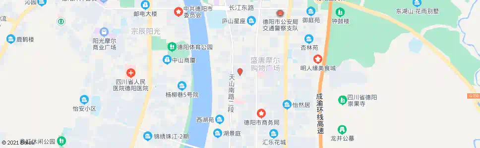 德阳肉联厂_公交站地图_德阳公交_妙搜公交查询2025