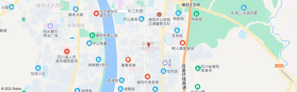 德阳世纪联华_公交站地图_德阳公交_妙搜公交查询2025