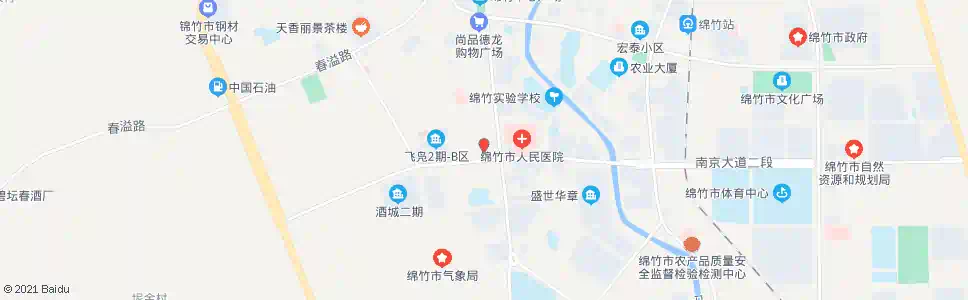 德阳南门口_公交站地图_德阳公交_妙搜公交查询2025