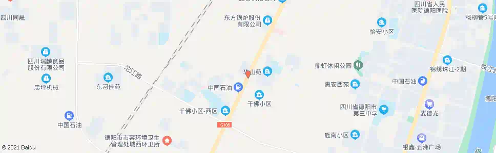 德阳农机站_公交站地图_德阳公交_妙搜公交查询2025