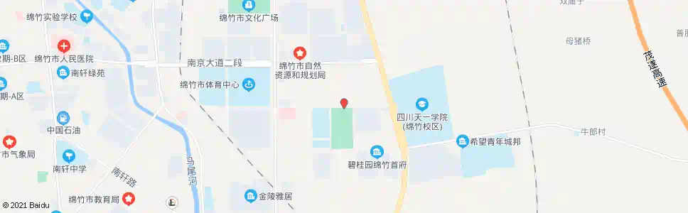 德阳苏绵公园_公交站地图_德阳公交_妙搜公交查询2025
