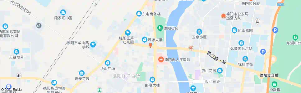 德阳东街口_公交站地图_德阳公交_妙搜公交查询2025