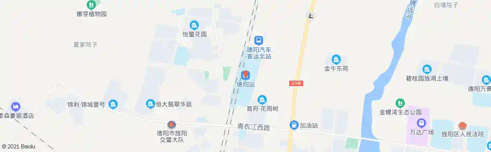 德阳花牌坊_公交站地图_德阳公交_妙搜公交查询2025