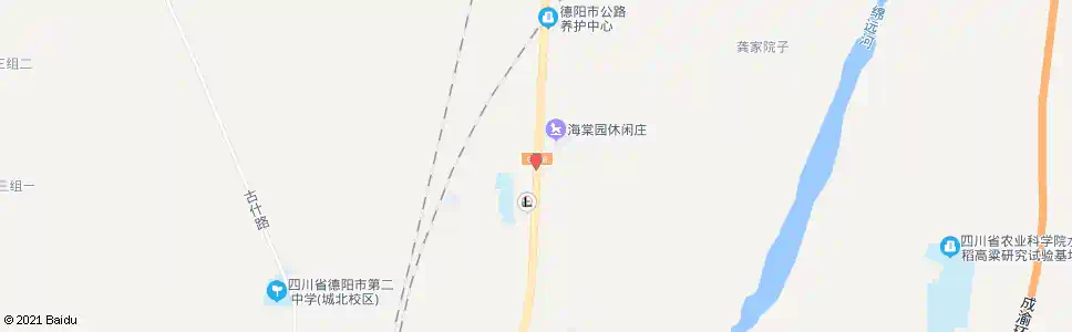 德阳柳苑_公交站地图_德阳公交_妙搜公交查询2025