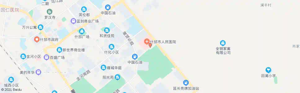 德阳人民医院_公交站地图_德阳公交_妙搜公交查询2025