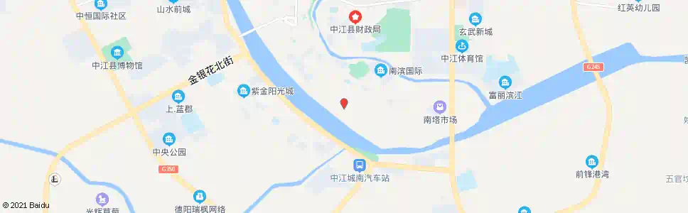 德阳中江中学_公交站地图_德阳公交_妙搜公交查询2025