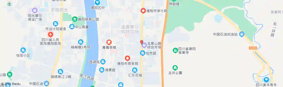 德阳蔬菜市场_公交站地图_德阳公交_妙搜公交查询2025