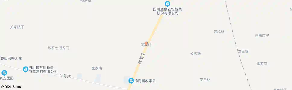 德阳同心村_公交站地图_德阳公交_妙搜公交查询2025