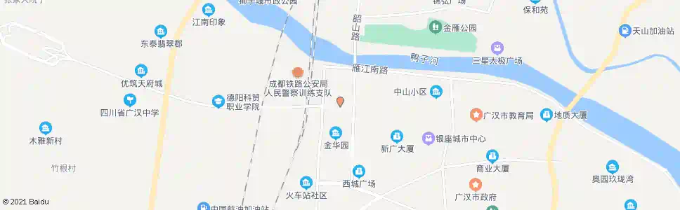 德阳浏阳茗苑_公交站地图_德阳公交_妙搜公交查询2025