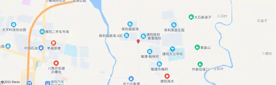 德阳保利国际城_公交站地图_德阳公交_妙搜公交查询2025