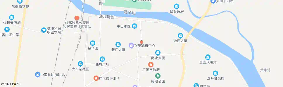 德阳中山商场_公交站地图_德阳公交_妙搜公交查询2025