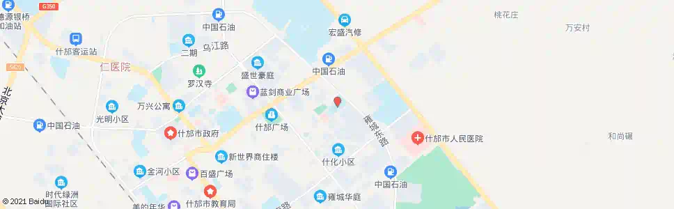 德阳北京小学_公交站地图_德阳公交_妙搜公交查询2025