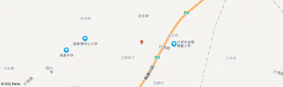 德阳桂花园_公交站地图_德阳公交_妙搜公交查询2025