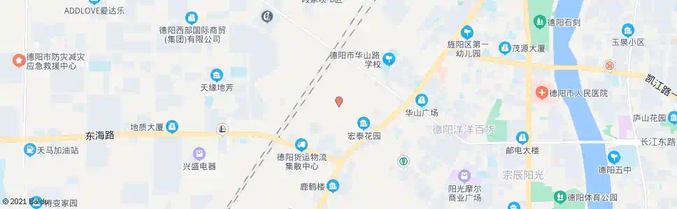 德阳公交公司(雍城西路)_公交站地图_德阳公交_妙搜公交查询2025