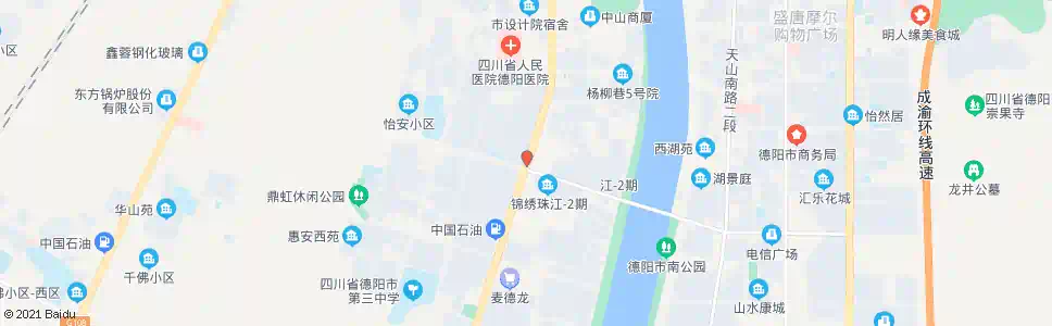 德阳二重本部_公交站地图_德阳公交_妙搜公交查询2025