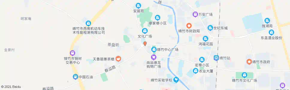 德阳大西街_公交站地图_德阳公交_妙搜公交查询2025