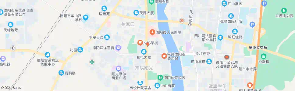 德阳党校(北行)_公交站地图_德阳公交_妙搜公交查询2025