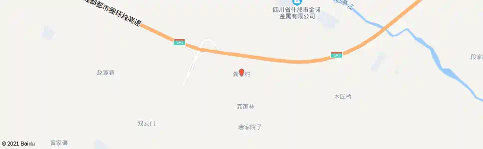 德阳禾丰龚林村_公交站地图_德阳公交_妙搜公交查询2025