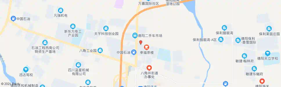 德阳柳江街_公交站地图_德阳公交_妙搜公交查询2025