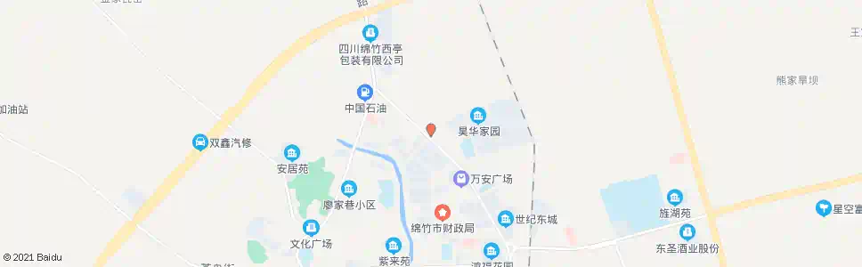 德阳天河村_公交站地图_德阳公交_妙搜公交查询2025