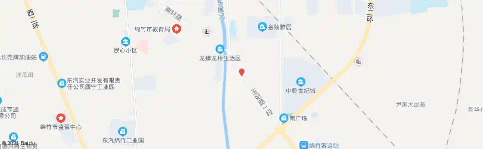 德阳高尊寺_公交站地图_德阳公交_妙搜公交查询2025
