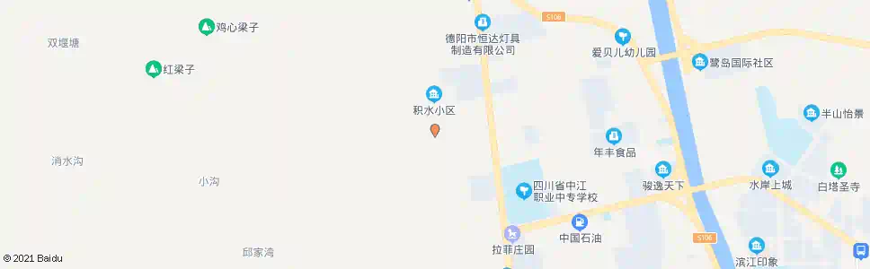 德阳新坪生态园路口_公交站地图_德阳公交_妙搜公交查询2025