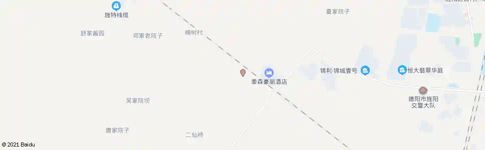 德阳楠院村_公交站地图_德阳公交_妙搜公交查询2025