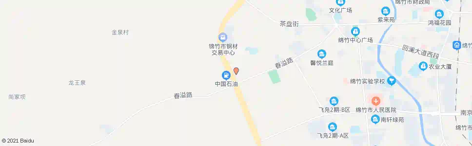 德阳二环路口_公交站地图_德阳公交_妙搜公交查询2025