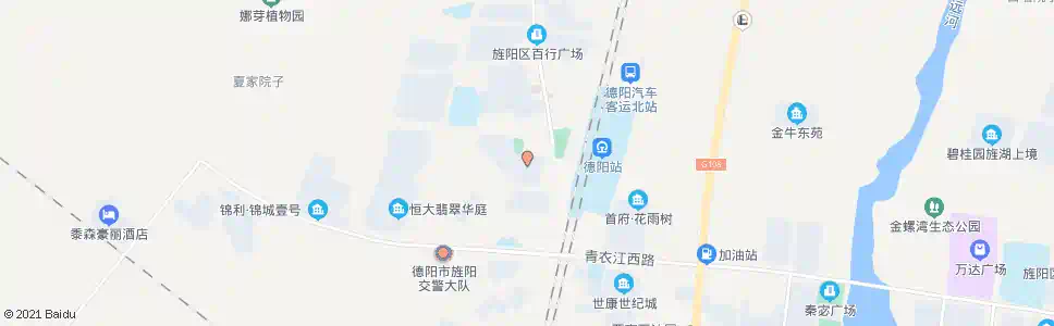 德阳翠竹小区_公交站地图_德阳公交_妙搜公交查询2025
