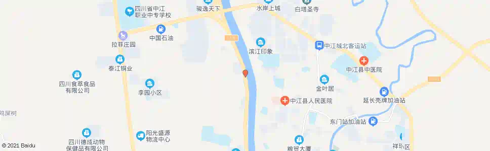 德阳铜山大桥_公交站地图_德阳公交_妙搜公交查询2025