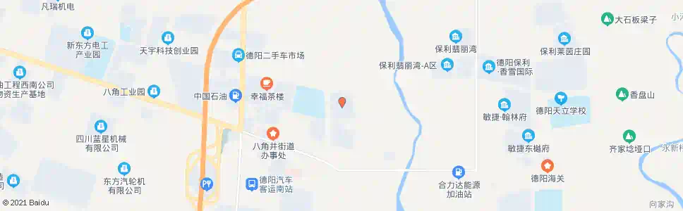 德阳高桥小区_公交站地图_德阳公交_妙搜公交查询2025