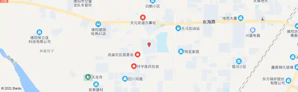 德阳天鹤小区_公交站地图_德阳公交_妙搜公交查询2025