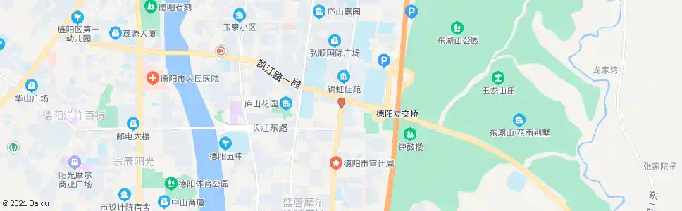 德阳宗辰山水_公交站地图_德阳公交_妙搜公交查询2025