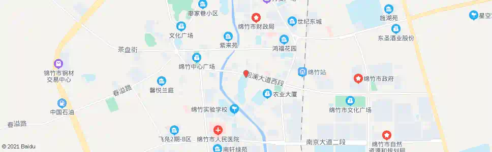 德阳紫岩雨润_公交站地图_德阳公交_妙搜公交查询2025