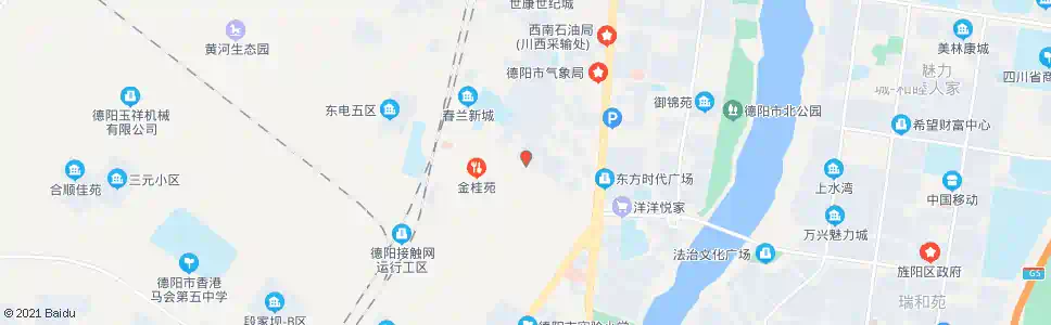 德阳东电电大_公交站地图_德阳公交_妙搜公交查询2025