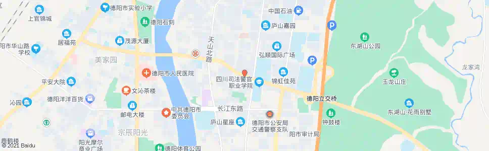德阳省警官学院_公交站地图_德阳公交_妙搜公交查询2025