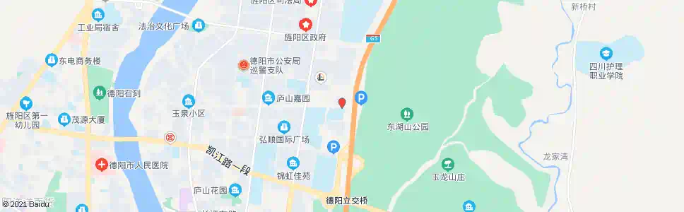 德阳东湖山西门_公交站地图_德阳公交_妙搜公交查询2025