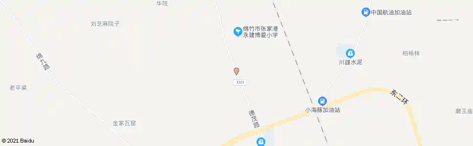 德阳天齐村_公交站地图_德阳公交_妙搜公交查询2025