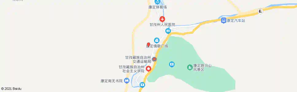 甘孜检查站_公交站地图_甘孜公交_妙搜公交查询2025