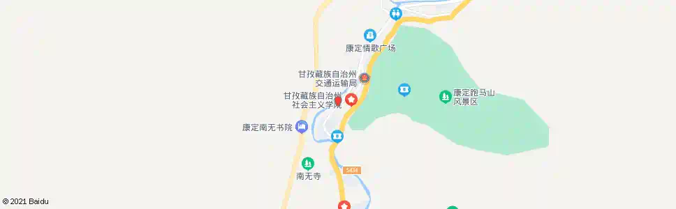 甘孜石油公司_公交站地图_甘孜公交_妙搜公交查询2025