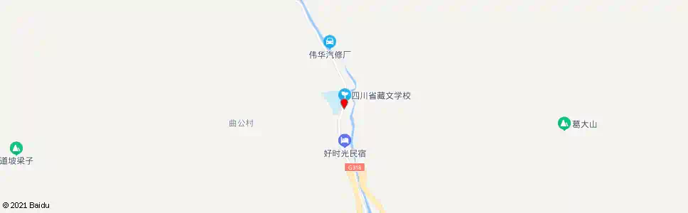 甘孜西大街_公交站地图_甘孜公交_妙搜公交查询2025