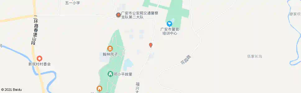 广安牌坊新村_公交站地图_广安公交_妙搜公交查询2025