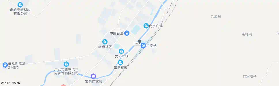 广安蚕种场_公交站地图_广安公交_妙搜公交查询2025