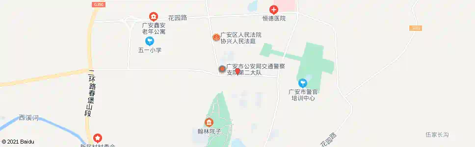 广安协兴四十米大道_公交站地图_广安公交_妙搜公交查询2025
